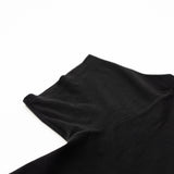 T-Shirt Black Drop Sleeve
